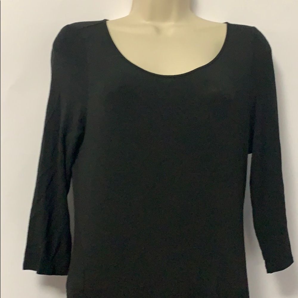 EILEEN FISHER BLACK DRESS Size S